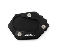 Béquille Latérale Moto pour F850GS F750GS 2018-2023 Extension De Plaque De Support De Stationnement, Repose-Pieds Élargi Latérale Béquille Agrandir Pad(NOIR2)