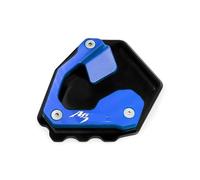 Béquille Latérale Moto Pour H-onda Africa Twin CRF1000L 2016-2018 CRF 1000l Moto CNC Pied Support Latéral Plaque Béquille Agrandisseur Support Extension(Blue)