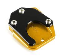 Béquille Latérale Moto POUR H-ONDA CB500X 2013 2014 2015 2016 2017 2018 2019 2020 2021 CNC Pied Support Latéral Plaque Béquille Agrandisseur Support Extension(Gold,No logo)