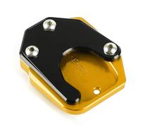 Béquille Latérale Moto pour H-Onda CB500X 2013 2014 2015 2016 2017 2018 2019 2020 2021 CNC Pied Support Latéral Plaque Béquille Agrandisseur Support Extension(Gold,No Logo)