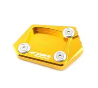 Béquille Latérale Moto Pour H┐ONDA CBR600RR C┐BR 600 RR 2013-2015 Accessoires De Moto Pied Support Latéral Plaque De Protection Béquille Agrandisseur Extension De Support(Gold,A)