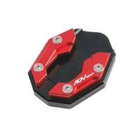 Béquille Latérale Moto Pour Honda ADV160 2021-2024 Accessoires Support Rallonge Pied Simple Agrandisseur Pédale(Red)