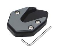 Béquille Latérale Moto Pour S-uzuki DL250 V-strom V┐strom GSX250R GW250 Extension De Béquille Latérale De Moto Agrandir Accessoire De Coussin De Pied(Gray,No logo)