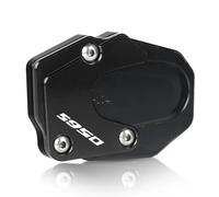Béquille Latérale Moto pour S-uzuki GSX-S1000 GT GSX S 1000 Katana GSXS 950 1000F/S 2015-2023 2022 Extension De Béquille Latérale De Moto(Black,S950 Logo)