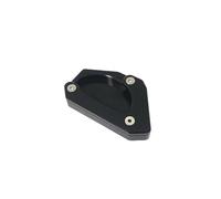 Béquille Latérale Moto Pour S┐UZUKI V-STROM 650 DL650 béquille de moto pied béquille latérale rallonge plaque de support VSTROM dl 650 V STROM650 2004-2022(Black,No logo)