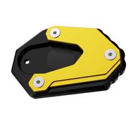 Béquille Latérale Moto Pour S┐UZUKI V┐STROM 800DE V-STROM 800 DE 2023 2024 accessoires DE moto support latéral pied béquille Extension agrandisseur plaque Pad(Gold,NoLogo)