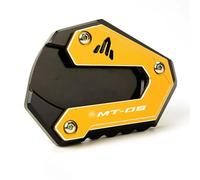 Béquille Latérale Moto Pour Y┐AMAHA MT-09 MT 09 MT09 T┐racer 900 XSR900 2014-2023 2021 22 Béquille De Moto Pied Support Latéral Extension Pad Plaque De Support(Gold,2015-2023)