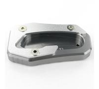 Béquille Latérale Moto Pour Y┐AMAHA T-MAX 530 SX DX 2017 2018 accessoires de moto modifié alliage pied support latéral Extension béquille Pad Plat(Gray)