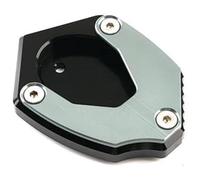 Béquille Latérale Moto pour ZH2 pour Z H2 2019-2025+ Plaque D'extension Support Béquille Latérale Aluminium Agrandisseur Moto(Titanium)