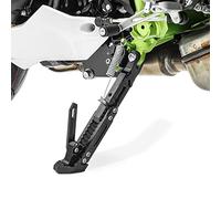 Béquille latérale Moto réglable en Hauteur Universelle Aluminium Tourtecs Noir