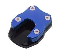 Béquille Latérale Pied Coussin De Béquille Moto, Plaque Support Latérale pour Ajouter La Stabilité, Dessous Verre pour Le Stationnement sur Un Sol Mou