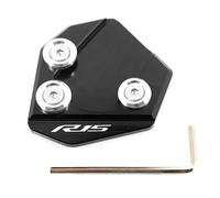 Béquille Latérale Pied Extension De Béquille Latérale Moto, Plaque Support D'agrandissement pour YZF-R15 YZFR15 YZF R15 V3/V4, 2022