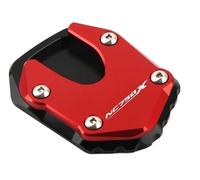 Béquille Latérale Pied Extension De Béquille Moto, Support Latéral, Plaque D'agrandissement, Coussinet Adapté pour NC750X NC 750X NC750 X 2021 - 2024 2023 2022