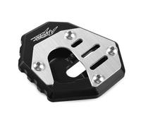 Béquille Latérale Plate CNC Moto Pour Honda XRV750 Pour Africa Twin Extension Accessoires(Black A)