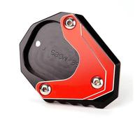 Béquille Latérale Pour MOTO GUZZI V 85 TT 2020 V85TT V85 TT 2021, Extension De Support De Coussinet De Pied, Accessoires De MOTO(Rouge)