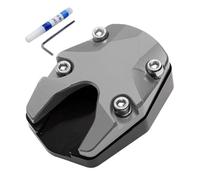 Béquille latérale pour moto - Plaque anti-enfoncement, plaque de pied de moto, support de béquille latérale | Accessoire de support pour un stationnement stable, amélioration de la béquille pour un