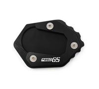 Béquille Latérale pour Moto pour F850GS F750GS 2018-2023 Extension De Béquille, Plaque De Support Et Repose-Pieds Antidérapants Latérale Béquille Agrandir Pad(NOIR2)