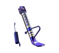 Béquille latérale pour scooter - Finition titane brûlé, repose-pied de | Assurez un équilibre fiable du vélo tout en garant sur des routes irrégulières en utilisant ce pied de béquille latérale de
