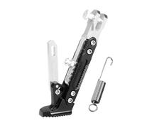 Béquille Latérale Réglable Pour Moto Pour K1200R Pour F 800 Gs Pour R1200Gs Pour 1200 Pour ADVENTURE Pour C650Gt Pour G 310 Support Bequille(Black)