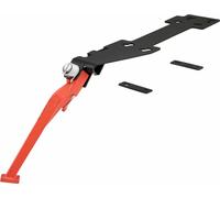 Béquille latérale SIP 76° Aluminium rouge Pliable 205 mm 2 ressorts