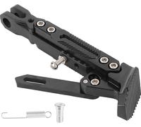 Béquille latérale universelle pour moto Disque de pied réglable Support de béquille pour parking