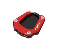 Béquille Latérale Universelle pour Moto, pour B&M&W K1600GT K1600GTL K1600 GT L 2017-2023(Red-with Logo 1)