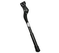 Béquille latérale vélo arrière réglable fixation 2 vis sur base entraxe 18 mm Newton 24-28 " Noir