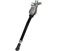 Béquille latérale vélo avec plaque réglable alu Newton 20-28 " Noir