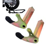 Béquille lève-Moto d'atelier avec Supports pour Roue arrière à Patins accessoires - accessoires de cadre de levage de roue | Béquille lève-moto lève moto arrière universel
