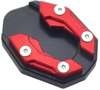 Béquille Moto Béquille DE Moto pour Ducati Scrambler Flat Track Pro 2016, Pied Support Latéral Agrandisseur Plaque D'extension,A Red