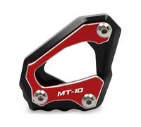 Béquille Moto CNC Pour Yamaha MT-10 FZ-10 R1M 2015-2023 Extension Latérale Relais(Red)