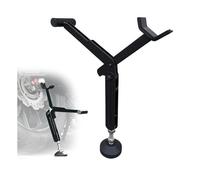 Bequille Moto Pliable Crics de Levage Portable pour Roue Arrière Leve Moto Universel avec Poignée Hauteur et Angle Réglables