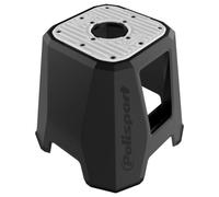 Polisport Lève-moto Track Or – 420 mm – Noir, caoutchouc gris antidérapant