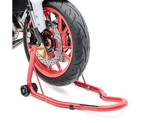 Béquille Moto Roue Avant ConStands Classic Front Rouge pour Ducati 1098, 1198, 1199 Panigale, 748, 749, 848/ Evo, 888, 916, 996, 998, 999, GT 1000