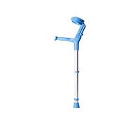 Béquille orthopédique, Double réglage, 1 unité, Bleu