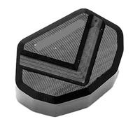 Béquille Pad Plaque Agrandisseur Extension De Béquille Latérale CNC Moto pour Suzuki pour VSTROM 650XT pour 650 DL650 2004-2020(Black-SBS)