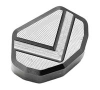 Béquille Pad Plaque Agrandisseur Extension De Béquille Latérale CNC Moto pour Suzuki pour VSTROM 650XT pour 650 DL650 2004-2020(Grey-Grey)