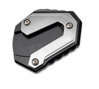Béquille Pad Plaque Agrandisseur pour Yamaha pour Tracer 9 GT 2020-2022 Accessoires Support Latéral Moto Extension Agrandisseur Pied(Grey-TR-AC-ER 9GT)