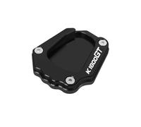Béquille Pied Béquille De Moto pour BMW K1600GT K1600GTL 2017-2023 Extension De Béquille Latérale, Plaque De Support, Agrandissement du Repose-Pied Agrandir Pad(NOIR2)