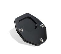 Béquille Pied Béquille Latérale pour Moto pour NC750X 2021- Élargisseur De Béquille, Plaque De Support, Extension, Repose-Pieds Antidérapant Agrandir Pad(NOIR2)