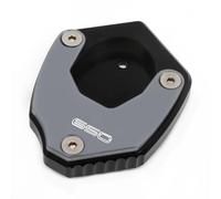 Béquille Pied Plaque Protection Béquille Latérale De Moto pour Kawasaki pour Versys 650 pour Vulcan 650 S 2010-2021 Extension De Support De Béquille Agrandir Pad(Titane2)