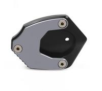 Béquille Pied Plaque Protection Béquille Latérale De Moto pour Kawasaki pour Versys 650 pour Vulcan 650 S 2010-2021 Extension De Support De Béquille Agrandir Pad(Titane1)
