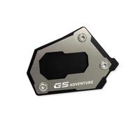 Béquille Plaque Béquille Latérale pour Moto pour BMW R1200GS Adventure R1250GS ADV R1200GS LC 2013-2020 Coussinet De Support D'extension De Béquille Support Latérale Coussin(Noir 1)