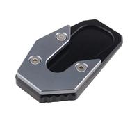 Béquille Plaque Béquille Latérale pour Moto pour BMW R1250RT 2018-2022 Extension De Béquille, Plaque De Support, Repose-Pieds Antidérapant Support Latérale Coussin(Titane2)