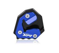 Béquille Plaque Béquille Latérale pour Moto pour BMW S1000XR 2020-2023 Extension De Béquille, Plaque De Support, Agrandissement, Coussinet De Pied Support Latérale Coussin(BLEU1)