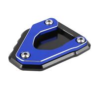 Béquille Plaque Béquille Latérale pour Moto pour G310R 2017-2019 Extension De Béquille, Plaque De Support, Repose-Pieds Antidérapant Agrandir Coussin(Bleu2)