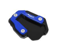 Béquille Plaque Extension De Béquille Latérale pour Moto pour H&Onda CRF1100L Africa Twin Adventure Sports DCT 2020-2023 Extension De Béquille Latérale Agrandir Coussin(Bleu2)