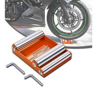 Bequille Portable Moto,pour TailleMoyenne<220kg Largeur de Pneu<180mmOrange
