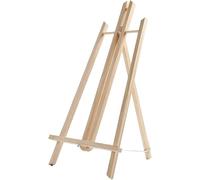 Béquille portable trépied en bois massif, pliable, présentoir à croquis pour peinture, grand chevalet de studio artistique, idéal pour les artistes et les étudiants