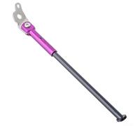 Béquille pour installation du côté droit sur vélos pliants de 50,8 cm, compatible avec Dahon 451 S20 P9 P10 Corps en aluminium, point de pivot en acier inoxydable (violet)